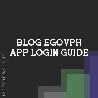 eGovPH App Login and Registration Guide: Everything New in 2026 | Logo - Indexof